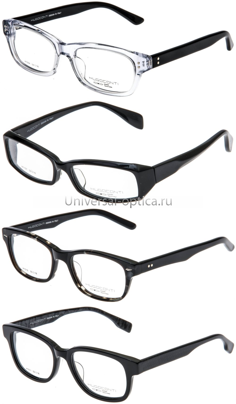 Оправа полимерная Hugoconti ацет. муж/обод от Торгового дома Универсал || universal-optica.ru