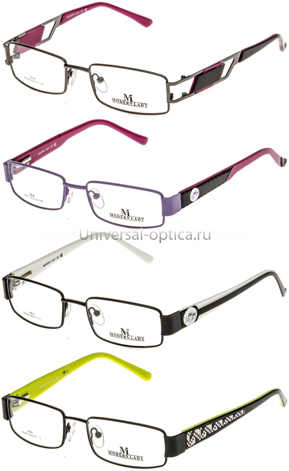Оправа металлическая Modern Lady-3 жен/обод от Торгового дома Универсал || universal-optica.ru