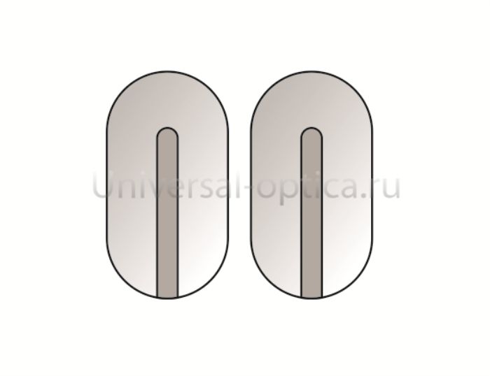Носовые упоры №19/1 силикон, под "одинарную втулку" (25 пар) от Торгового дома Универсал || universal-optica.ru