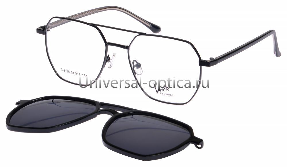 Оправа металлическая Viva TJ2188 col. 1 + кл. (Pl) от Торгового дома Универсал || universal-optica.ru