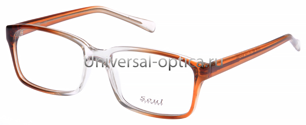 Оправа полимерная Soul S343 c. BROWN/КОРИЧНЕВЫЙ от Торгового дома Универсал || universal-optica.ru