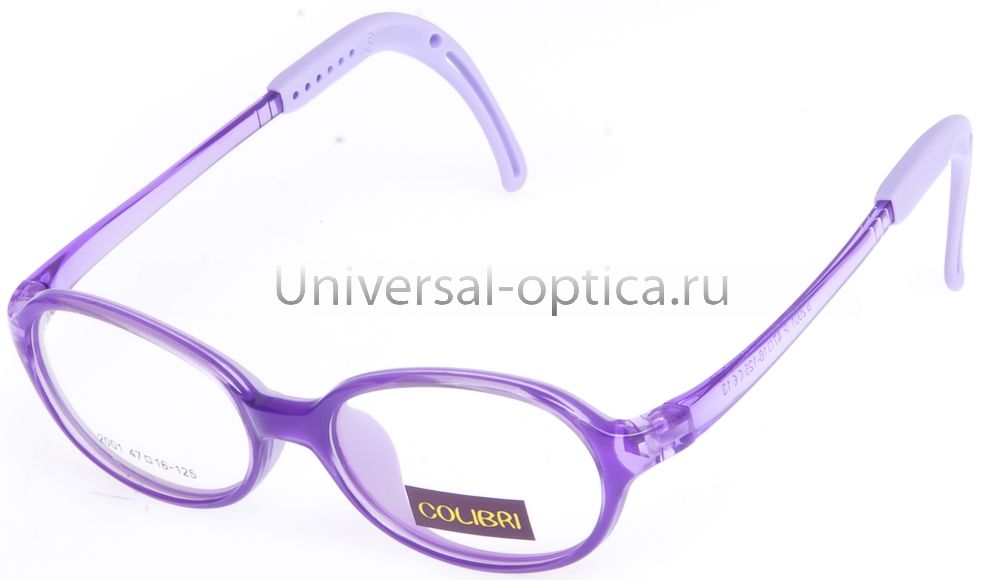 Оправа детская пластиковая Colibri new 2001 c. 13 (гибкий заушн.) от Торгового дома Универсал || universal-optica.ru