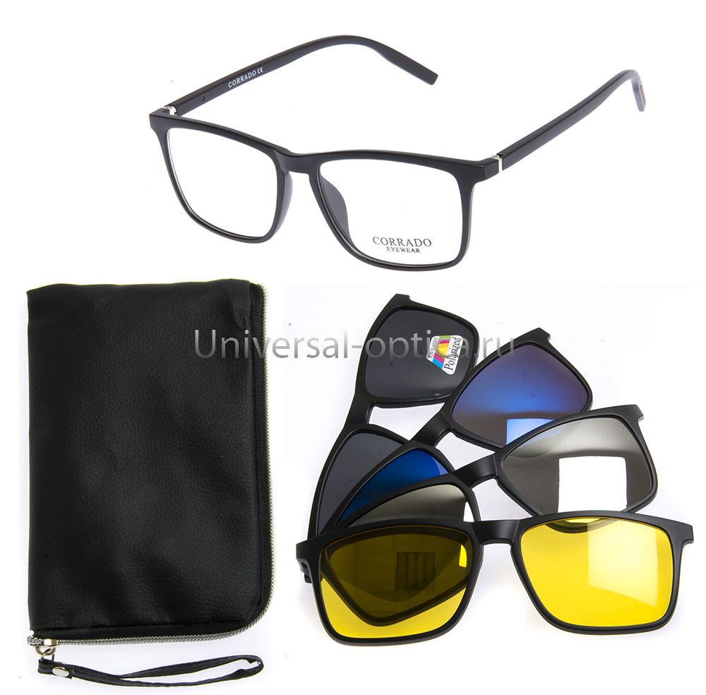 Оправа полимерная Corrado 2298Т4 со съемными кл. на магнитах от Торгового дома Универсал || universal-optica.ru