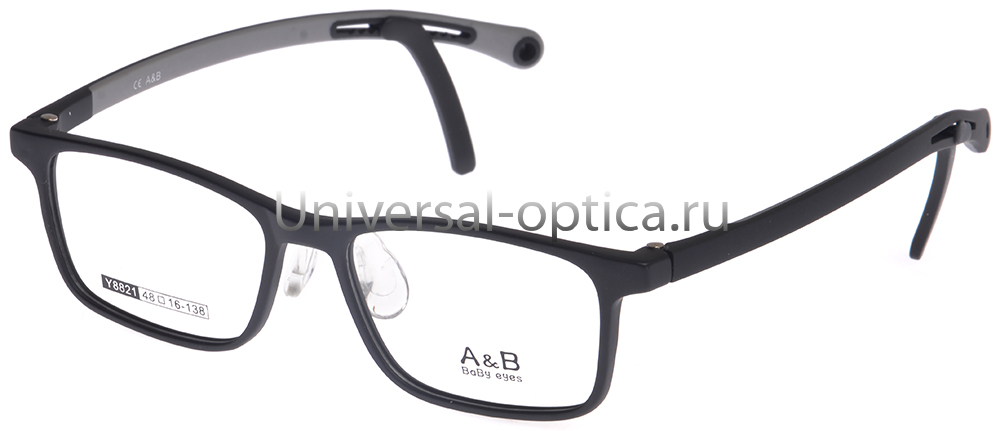 Оправа детская пластиковая A&B Y8821 c. 2 со стопперами от Торгового дома Универсал || universal-optica.ru