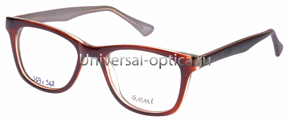 Оправа полимерная Soul S369 c. В368 от Торгового дома Универсал || universal-optica.ru