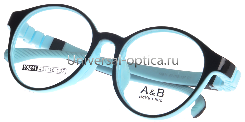 Оправа детская пластиковая A&B 8811 c. 7 от Торгового дома Универсал || universal-optica.ru