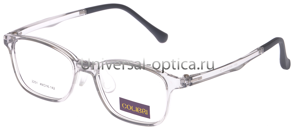 Оправа детская пластиковая Colibri 2251 c. 4 от Торгового дома Универсал || universal-optica.ru