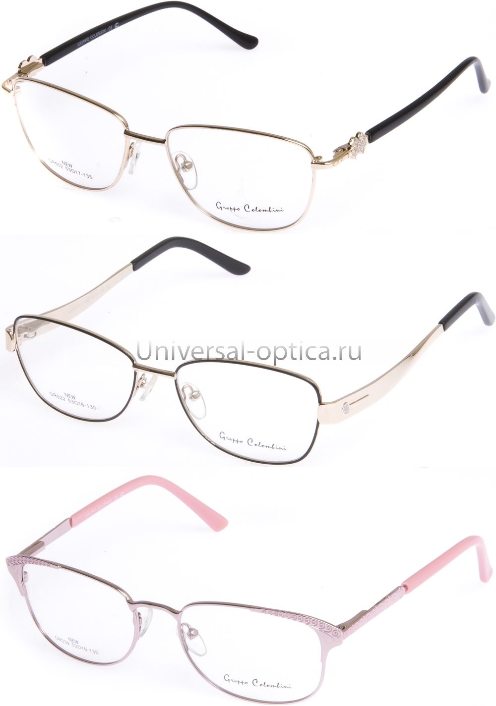 Оправа металлическая Gryppo Colombini жен/обод от Торгового дома Универсал || universal-optica.ru