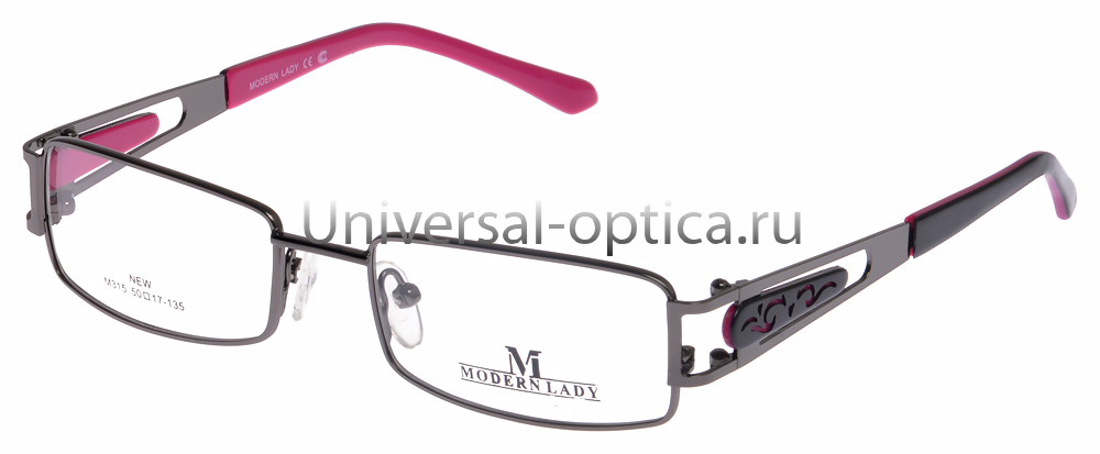 Оправа металлическая Modern Lady-3 M315 c. 3 от Торгового дома Универсал || universal-optica.ru