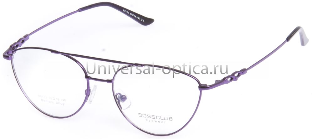 Оправа металлическая Bossclub 8133 c. 9 металл с эффектом памяти от Торгового дома Универсал || universal-optica.ru