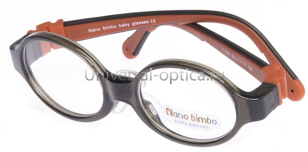 Оправа детская пластиковая Nano Bimbo 71306 c. 235 (мягк. флекс) от Торгового дома Универсал || universal-optica.ru