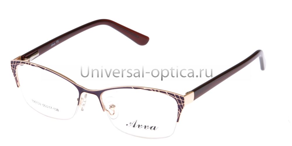 Оправа металлическая Avva 190139 c. 4 от Торгового дома Универсал || universal-optica.ru