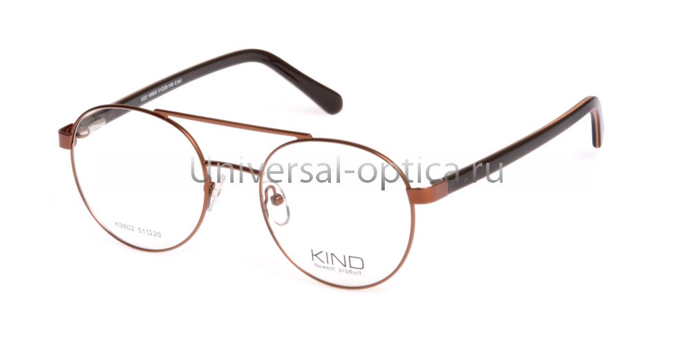Оправа металлическая Kind 9802 c. 101 от Торгового дома Универсал || universal-optica.ru