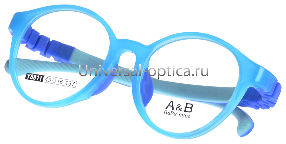 Оправа детская пластиковая A&B Y8811 c. 4 от Торгового дома Универсал || universal-optica.ru