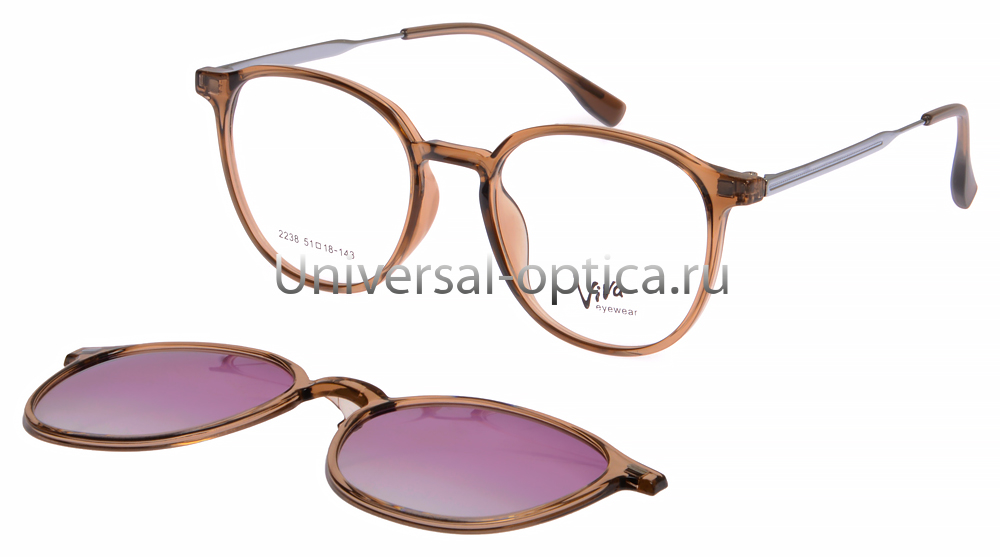 Оправа полимерная Viva 2238 c. 4 + кл. (Pl) от Торгового дома Универсал || universal-optica.ru