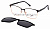Оправа металлическая Viva TJ2153 c.  3 + клипса (Pl) от Торгового дома Универсал || universal-optica.ru