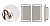 Носовые упоры (R) (100 шт ) силиконовые на защелке прямоугольные белые (L11) от Торгового дома Универсал || universal-optica.ru
