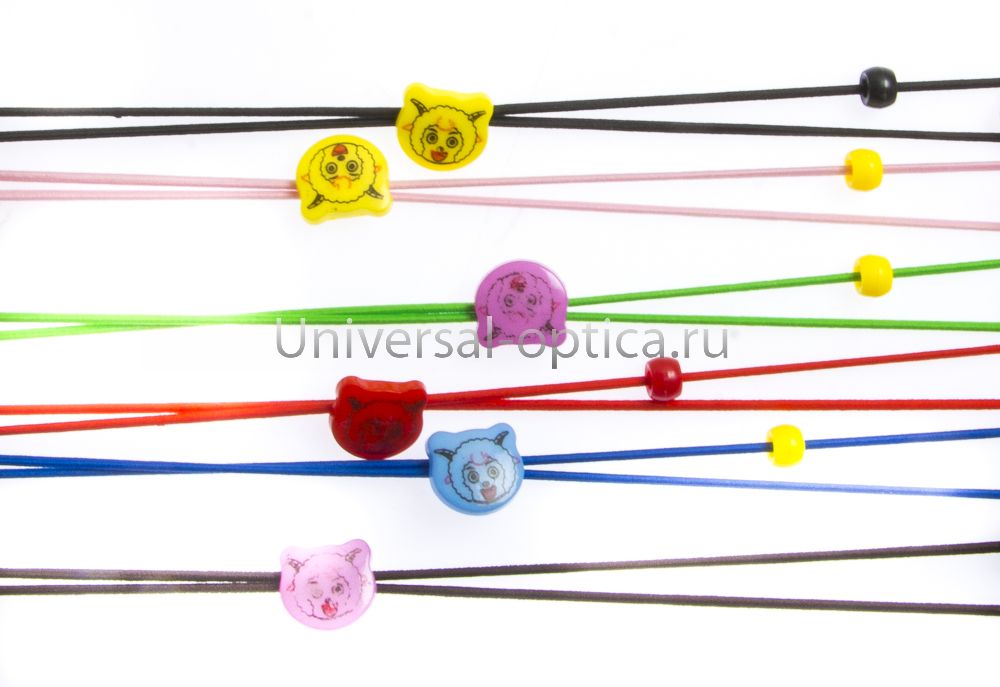 Шнурок для очков стрейч детский (12 шт.) от Торгового дома Универсал || universal-optica.ru
