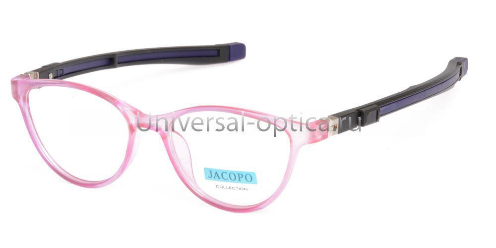 Оправа детская пластиковая Jacopo ET113 col. 8 со шнурком на магнитах от Торгового дома Универсал || universal-optica.ru