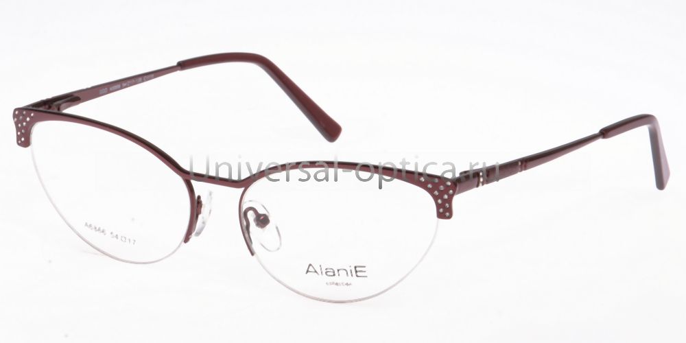Оправа металлическая Alanie-2 A6866 col. 1111 от Торгового дома Универсал || universal-optica.ru