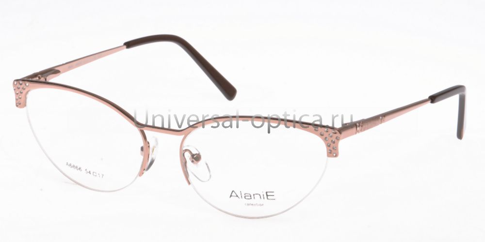 Оправа металлическая Alanie-2 A6866 col. 37 от Торгового дома Универсал || universal-optica.ru