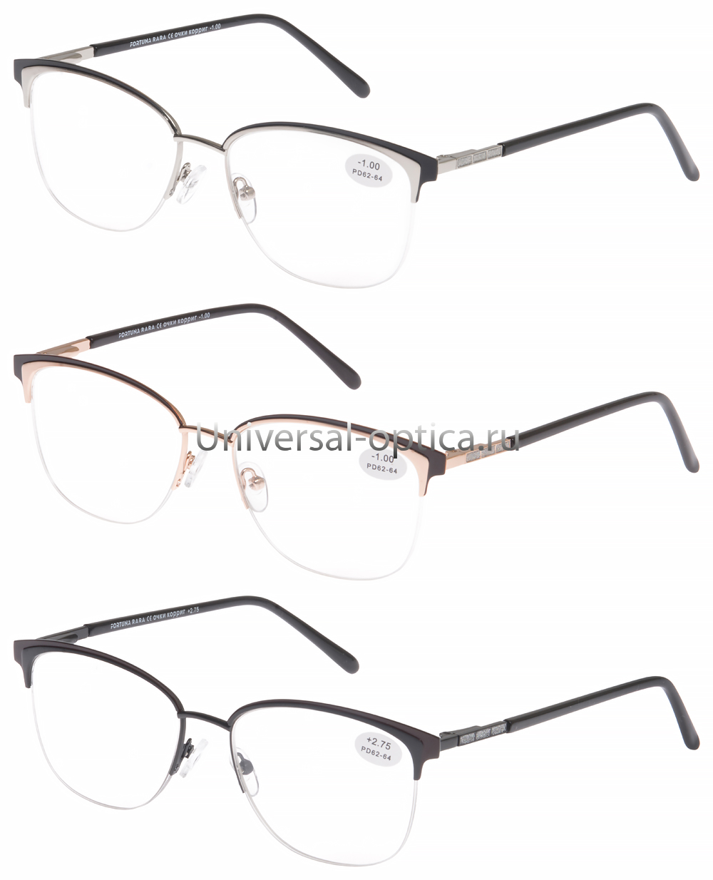 6202-1 очки корригирующие FORTUNA RARA от Торгового дома Универсал || universal-optica.ru