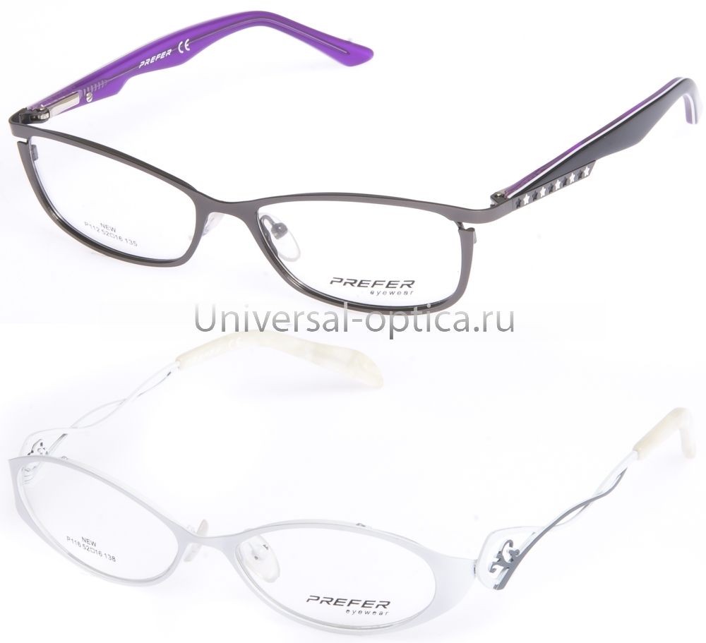 Оправа металлическая Prefer жен/обод от Торгового дома Универсал || universal-optica.ru
