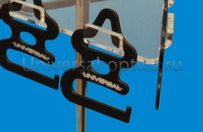 Крючок навесной для демонстр. цепочек "Универсал" (полимерная) (50х60мм) от Торгового дома Универсал || universal-optica.ru