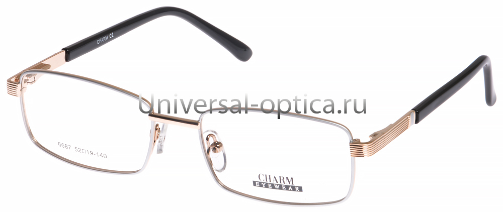 Оправа металлическая Charm 6687 col. 1 от Торгового дома Универсал || universal-optica.ru