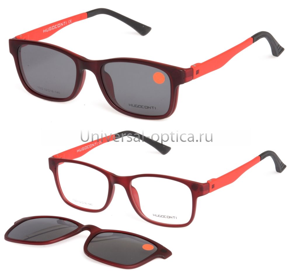 Оправа полимерная Hugoconti TR-100 1022 col. 2 + кл. от Торгового дома Универсал || universal-optica.ru