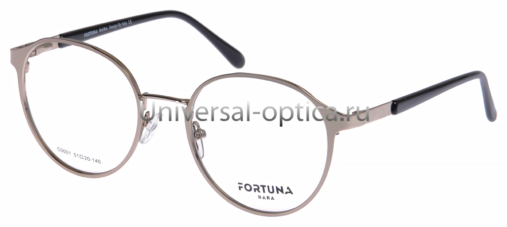 Оправа металлическая FORTUNA RARA C0001 от Торгового дома Универсал || universal-optica.ru