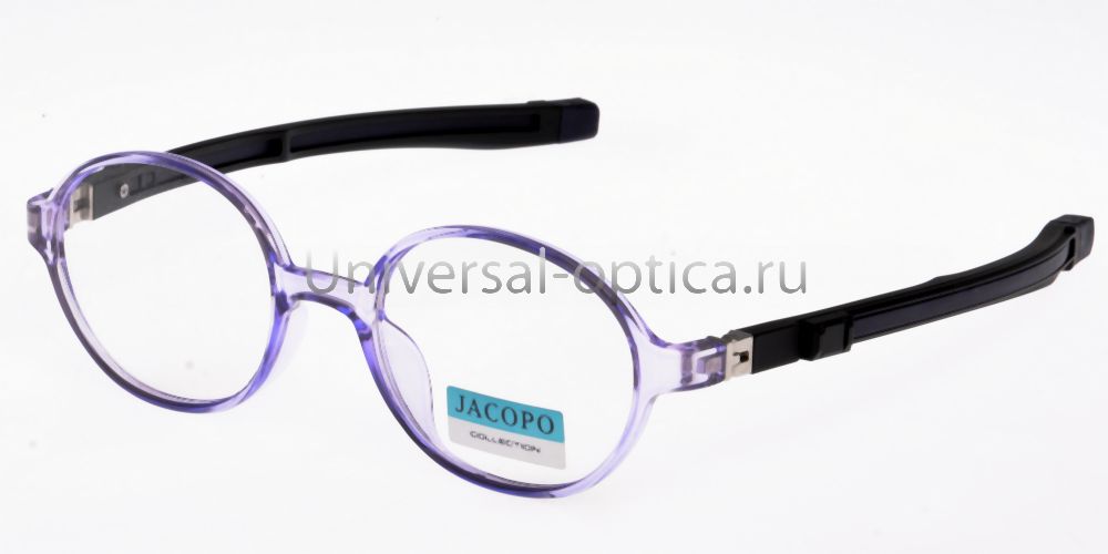 Оправа детская пластиковая Jacopo ET114 col. 8 со шнурком на магнитах от Торгового дома Универсал || universal-optica.ru