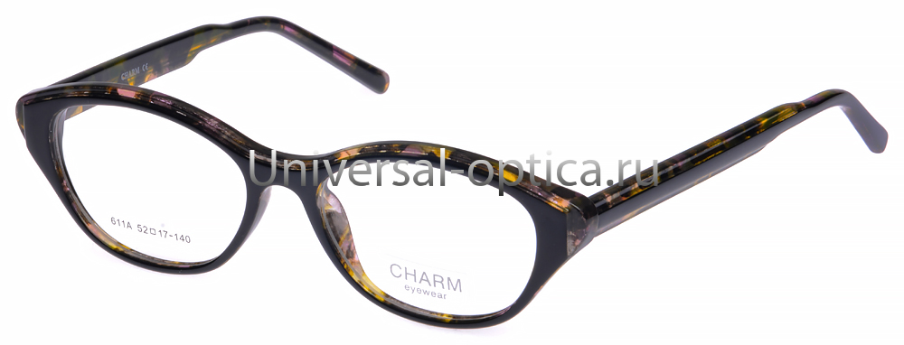 Оправа полимерная Charm 611A col. 1 от Торгового дома Универсал || universal-optica.ru