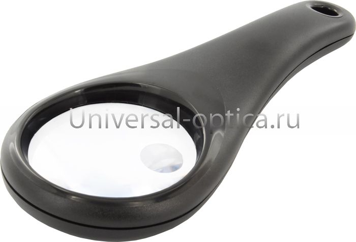 Лупа полимерная классическая d.63 (х2, х5) биф. от Торгового дома Универсал || universal-optica.ru