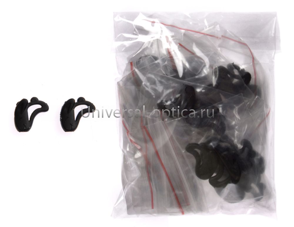 Стоппер полим. для очков (20 пар) черный 006 от Торгового дома Универсал || universal-optica.ru
