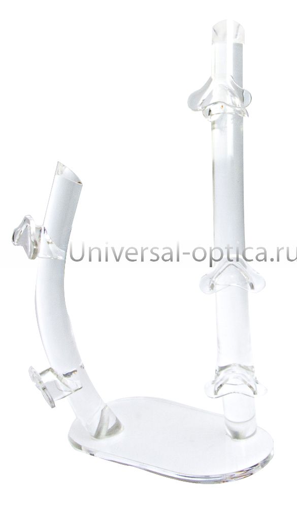 Стойка CV3-(3+2) (двойная, изогнутая, на 3 и 2 оправы) от Торгового дома Универсал || universal-optica.ru