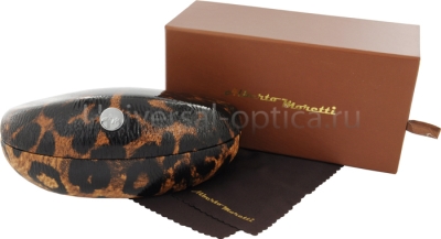 Футляр для солнцезащитных очков LD-22 Alberto Moretti с салфеткой от Торгового дома Универсал || universal-optica.ru