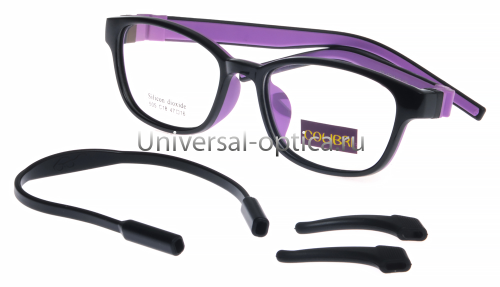 Оправа детская пластиковая Colibri 505 col. 18 от Торгового дома Универсал || universal-optica.ru