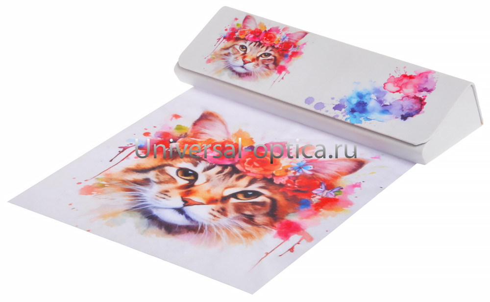 Футляр GS-827/4 с салфеткой от Торгового дома Универсал || universal-optica.ru