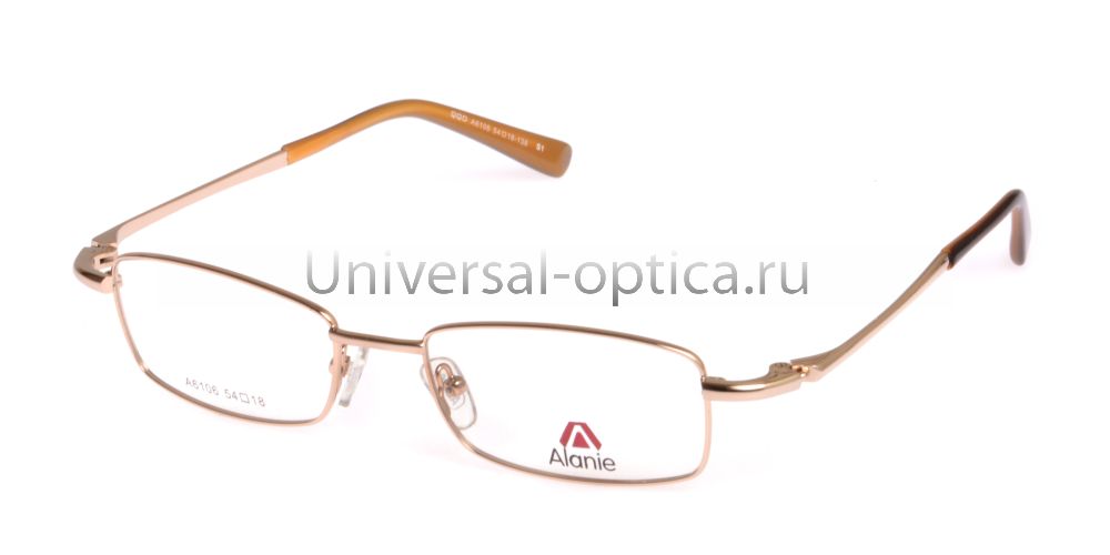 Оправа мет. Alanie-2 6106 col. 1 от Торгового дома Универсал || universal-optica.ru