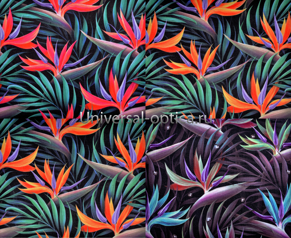 Салфетка из MF "УНИВЕРСАЛ" в индивидуальной упаковке (4шт.) Цветы-7 (15*18см) от Торгового дома Универсал || universal-optica.ru