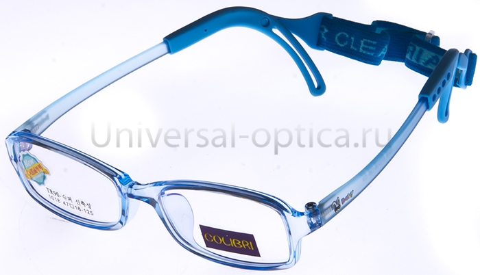 Оправа детская пластиковая Colibri new 1018 col. 3 (гибкий заушн.) с резиночкой  от Торгового дома Универсал || universal-optica.ru
