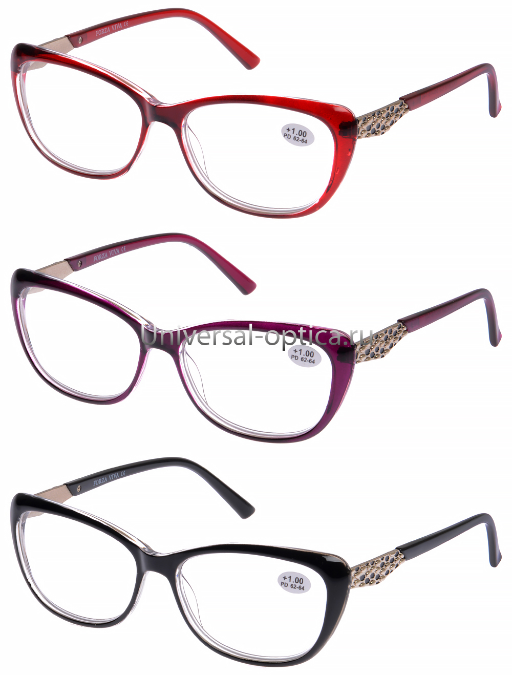 YR23872 очки корригирующие Forza Viva от Торгового дома Универсал || universal-optica.ru