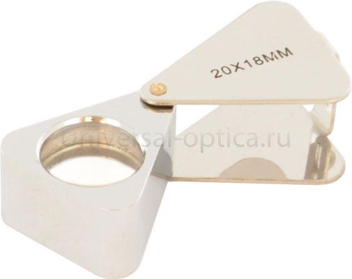 Лупа мет. 11-18 склад. юв. (Jeweler's loupe-Triplet) от Торгового дома Универсал || universal-optica.ru