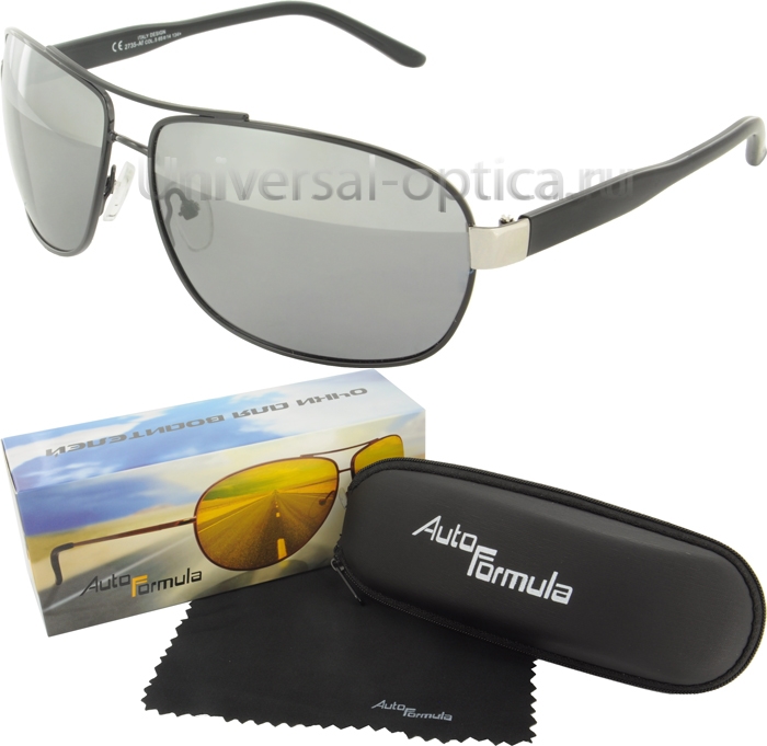2735-Af-PL+AR очки для водителей Auto-Formula в футляре col. 5, линза сер. от Торгового дома Универсал || universal-optica.ru