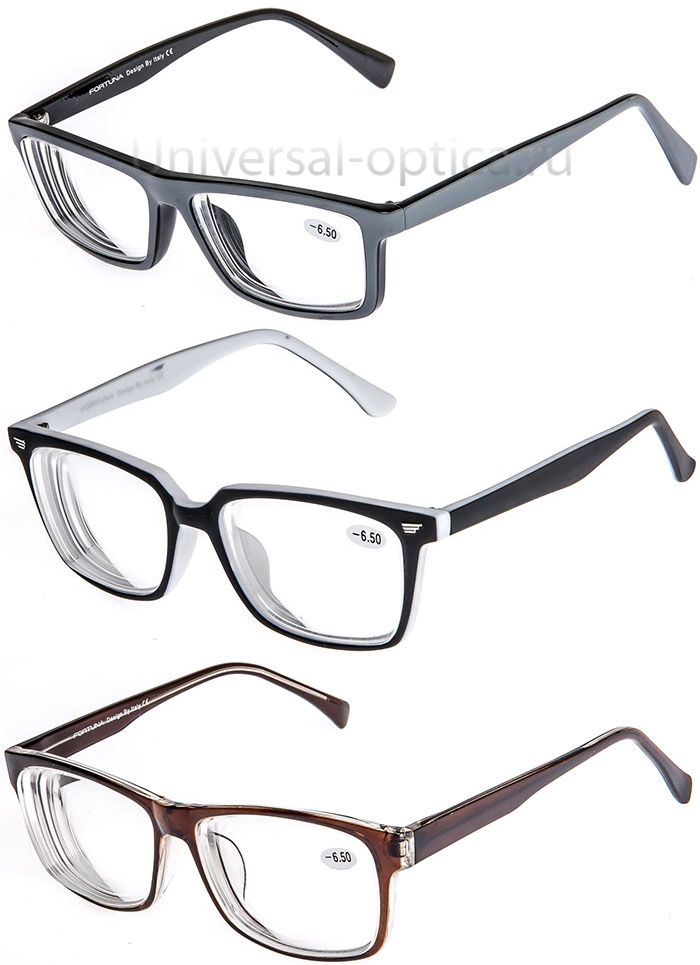 Очки корригирующие Fortuna пл. муж. от Торгового дома Универсал || universal-optica.ru