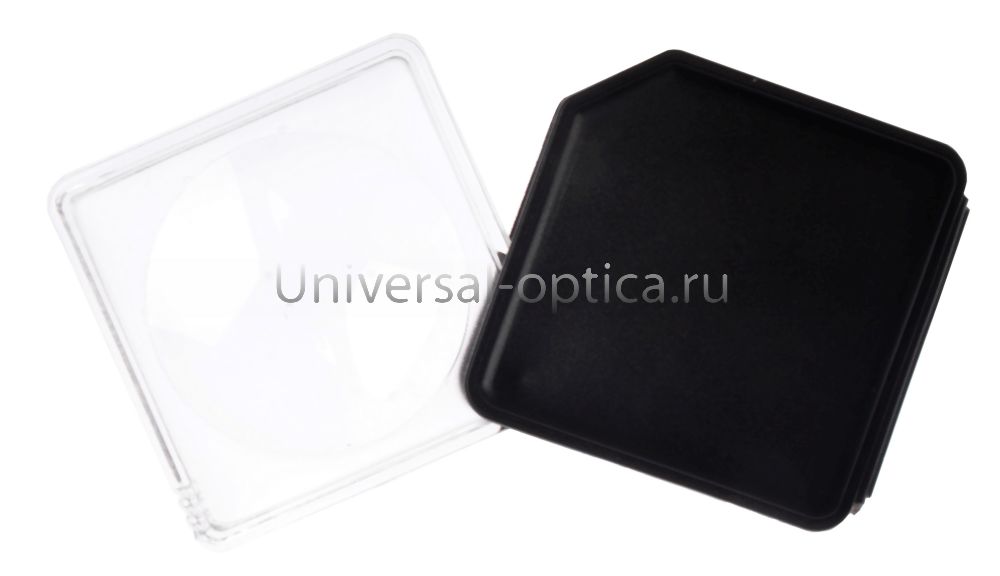 Лупа полимерная карманная d.45 (х5) складная, в чехле  от Торгового дома Универсал || universal-optica.ru