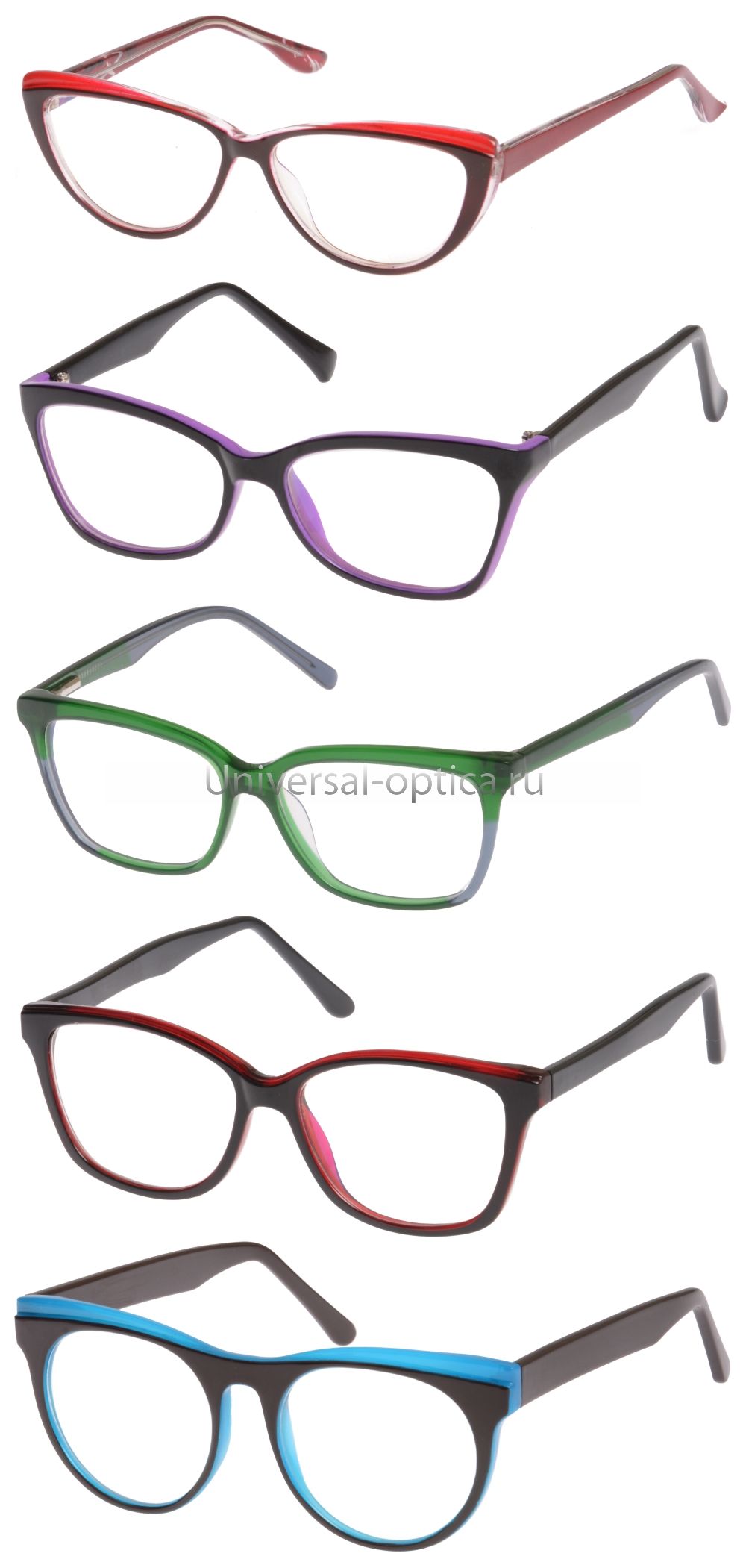 Очки для работы на комп. Fortuna-2 полимерная 0.00* жен. от Торгового дома Универсал || universal-optica.ru