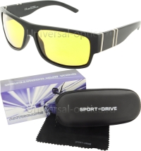 2708-s-PL очки для водителей Sport-drive (+футл.) col. 5/2, линза жел. от Торгового дома Универсал || universal-optica.ru