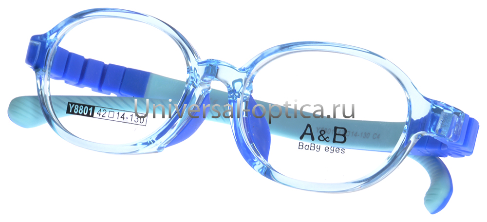 Оправа детская пластиковая A&B Y8801 col. 4 от Торгового дома Универсал || universal-optica.ru